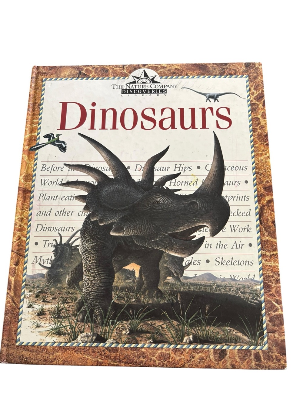VTG The Nature Co. Discoveries Library Dinosaurs Hardcover Children’s Book